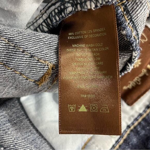 Kut from the Kloth Natalie High Rise Bootcut Flap Pocket stretch jeans womens 10 - Picture 11 of 13